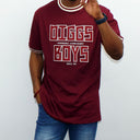 Show your support for the Kappa Alpha Psi fraternity with this "Diggs Boys" cream t-shirt. Made with high-quality fabric, this shirt is perfect for any member of the fraternity community. The design features the iconic Kappa Alpha Psi logo and the phrase "Diggs Boys" in bold letters, making it a great addition to your collection of historical memorabilia.