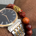 Kappa Alpha Psi Wooden Beaded Bracelet