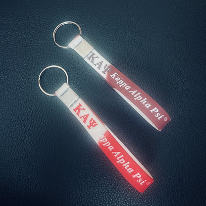 Kappa Alpha Psi Silicone Key Chain