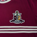 The&nbsp;Kappa Alpha Psi Coat of Arms T-Shirt is a stylish and comfortable option for brothers of the Kappa Alpha Psi fraternity. Featuring the iconic coat of arms of the organization, this shirt proudly displays the brand's heritage and values. Made from high-quality materials, this T-shirt is a great addition to any Nupes wardrobe, allowing him to show off his affiliation with Kappa in a casual and fashionable way.