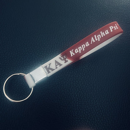 Kappa Alpha Psi Silicone Key Chain