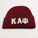 The beanie is perfect for those chilly days and is a great addition to any outfit. Whether you're a student, alumni, or just a member of the fraternity, this beanie is a must-have accessory. Get yours today and show off your love for Kappa Alpha Psi!