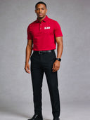 Kappa Alpha Psi Classic Fit Performance Polo Crimson Shirt