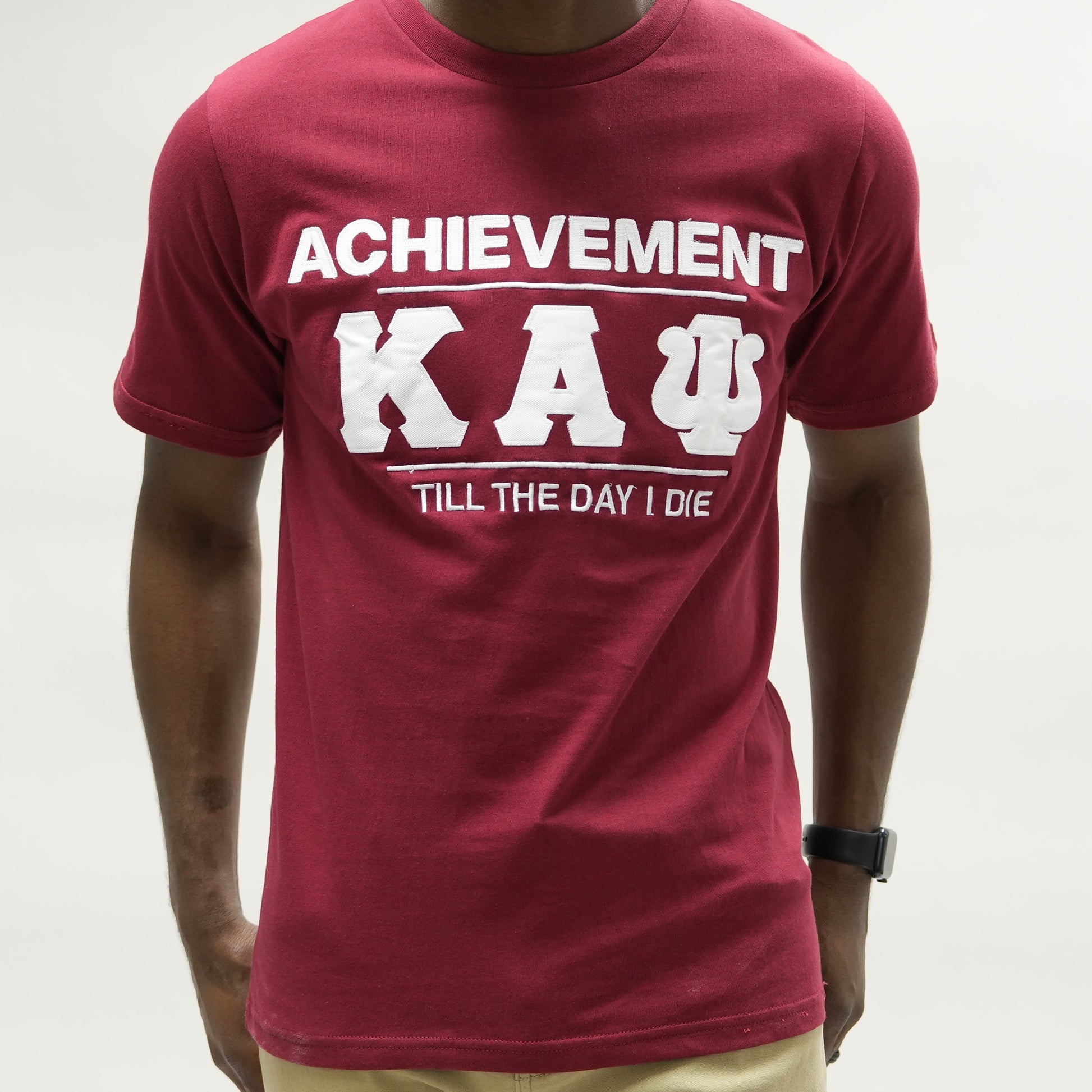 Show off your Kappa Alpha Psi pride with this stylish achievement t-shirt. Made for Nupes and designed to last, this shirt is perfect for any Kappa Alpha Psi member. The shirt features the iconic Achievement logo, making it a must-have for any member of the fraternity.
