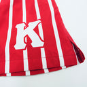 ΚΑΨ Red & White Stripes Shorts