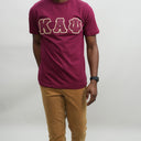 Premium Basic Dark Crimson T-Shirt is a staple for any wardrobe. Made of pure cotton, this crimson/cream-colored tee offers a soft feel against the skin and is designed to keep up with your daily activities without fuss. The short sleeves and classic crew neck provide a timeless look that's perfect for any casual occasion.