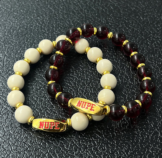 Kappa Alpha Psi Beaded Bracelet