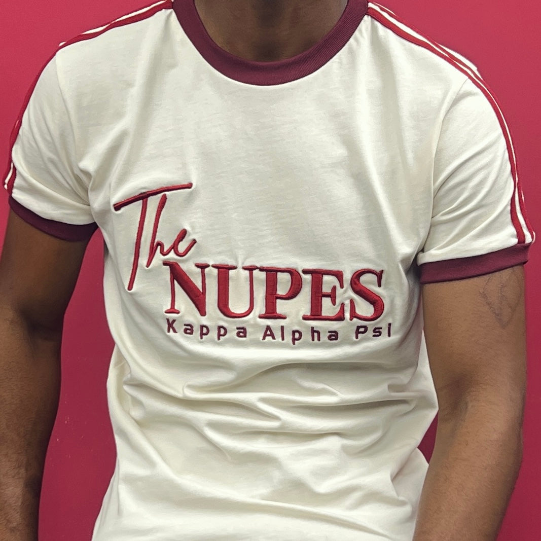 Made with high-quality materials, this shirt is built to last. The detailed embroidery makes it stand out from other T-shirts, and the soft fabric ensures all-day comfort. Perfect for any member of a Kappa Alpha Psi fraternity, this shirt is a must-have for any collection. Get yours today!