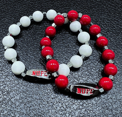 Kappa Alpha Psi “NUPE” Beaded Bracelet