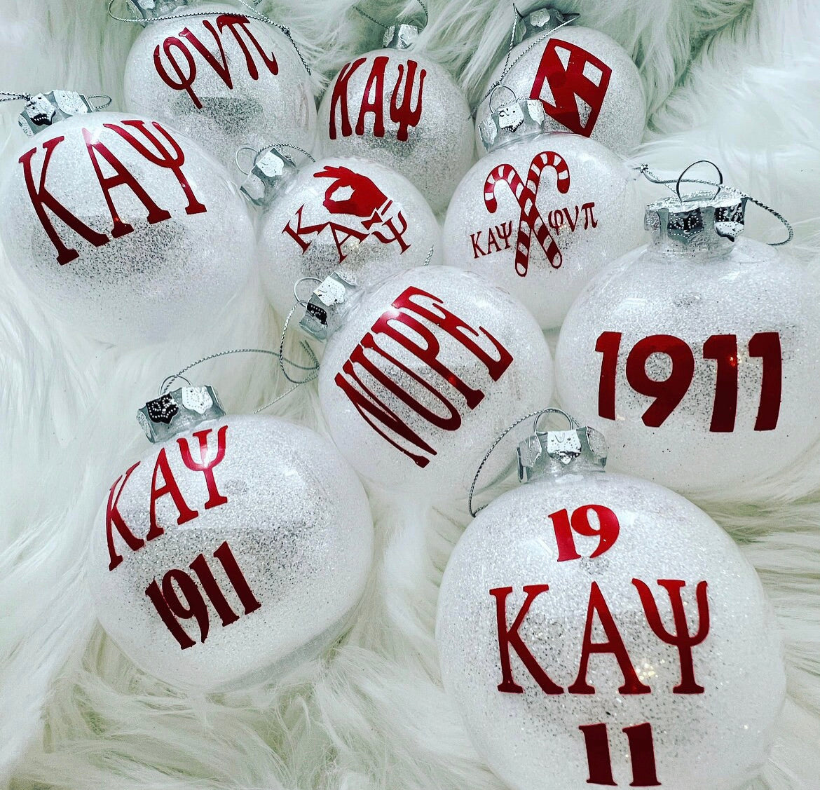 Kappa Alpha Psi Christmas Ornaments
