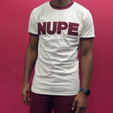 Represent your organization with pride by wearing this stylish and comfortable t-shirt. Whether you're attending a fraternity event or just hanging out with friends, this shirt is sure to turn heads. Don't miss out on the opportunity to show your support for Kappa Alpha Psi - order your "NUPE" cream t-shirt today!