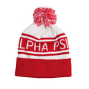 Keep Warm And Stylish With a High Quality Knitted Kappa Alpha Psi Embroidered Beanie from Nupe Kave. Big Greek Lettered Embroidered Fisherman Beanie / Cap. The perfect Head Gear to Keep You Styling and Warm.