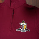 Kappa Alpha Psi Nupe Maroon Quarter-Zip Sweatshirt for Comfortable Style and Versatility (Copy)