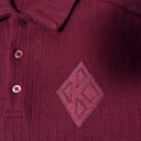 Kappa Alpha Psi Crimson Knit Polo Cotton Polo Sweater