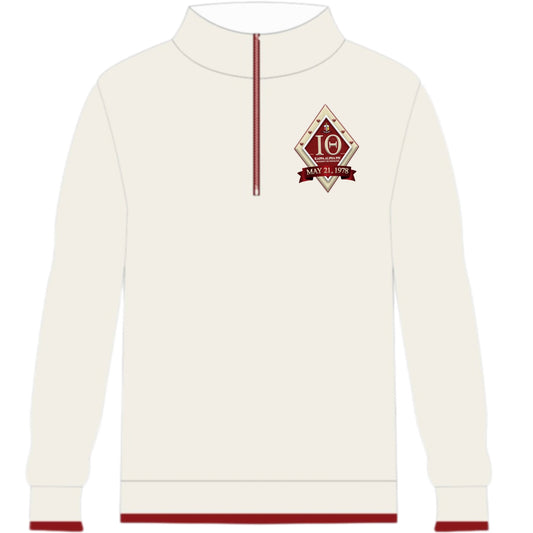 Iota Theta Special Order      Cream Sweatshirt