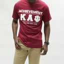 Show off your Kappa Alpha Psi pride with this stylish achievement t-shirt. Made for Nupes and designed to last, this shirt is perfect for any Kappa Alpha Psi member. The shirt features the iconic Achievement logo, making it a must-have for any member of the fraternity.