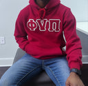 Phi Nu Pi Dark Red Hoodie - NUPE KAVE