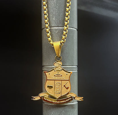 ΚΑΨ Shield Gold Necklace