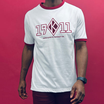 This Kappa Alpha Psi Diamond K 1911 Shirt is a must-have for any Fraternity collector. Show off your pride and represent your organization with this stunning shirt. The shirt features the iconic Diamond K emblem of Kappa Alpha Psi, which was founded in 1911.