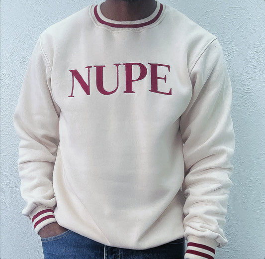 NUPE Embroidery Sweater