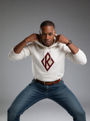 Kappa Alpha Psi Diamond K Cream Hoodie