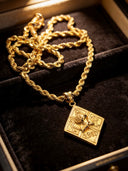 ΚΑΨ 1911 Solid Gold Rope Necklace - Luxury Elegance for Every Occasion