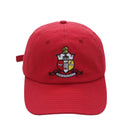 Show your pride for Kappa Alpha Psi with this stylish Shield Hat. The hat features the iconic shield logo embroidered on the front, representing the fraternity's values of achievement, service, and leadership. Perfect for any gathering with your brothers, this hat is a must-have for any Kappa Alpha Psi Fraternity member.

