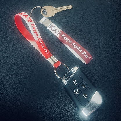 Kappa Alpha Psi Silicone Key Chain