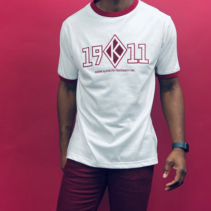 This Kappa Alpha Psi Diamond K 1911 Shirt is a must-have for any Fraternity collector. Show off your pride and represent your organization with this stunning shirt. The shirt features the iconic Diamond K emblem of Kappa Alpha Psi, which was founded in 1911.