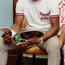 Kappa Alpha Psi Pocket Short Sleeve T Shirt Cream