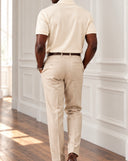 Kappa Alpha Psi Polo Shirt - Iconic Dark Cream Design
