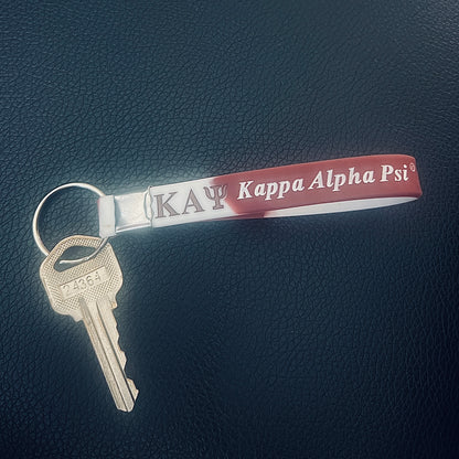 Kappa Alpha Psi Silicone Key Chain