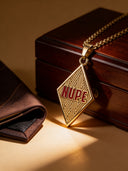 NUPE Gold Cuban Necklace - Stylish & Durable Chain for Every Occasion
