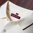 Kappa Alpha Psi Acadia White Coat of Arm Polo Cotton Polo