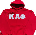 ΚΑΨ Embroidery Red Hoodie