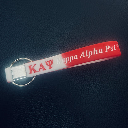 Kappa Alpha Psi Silicone Key Chain