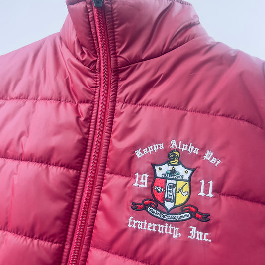 ΚΑΨ Embroidery Puff Vest