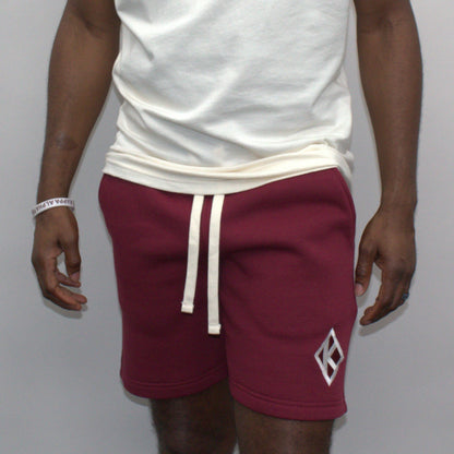 ΚΑΨ Cotton fleece Crimson Shorts