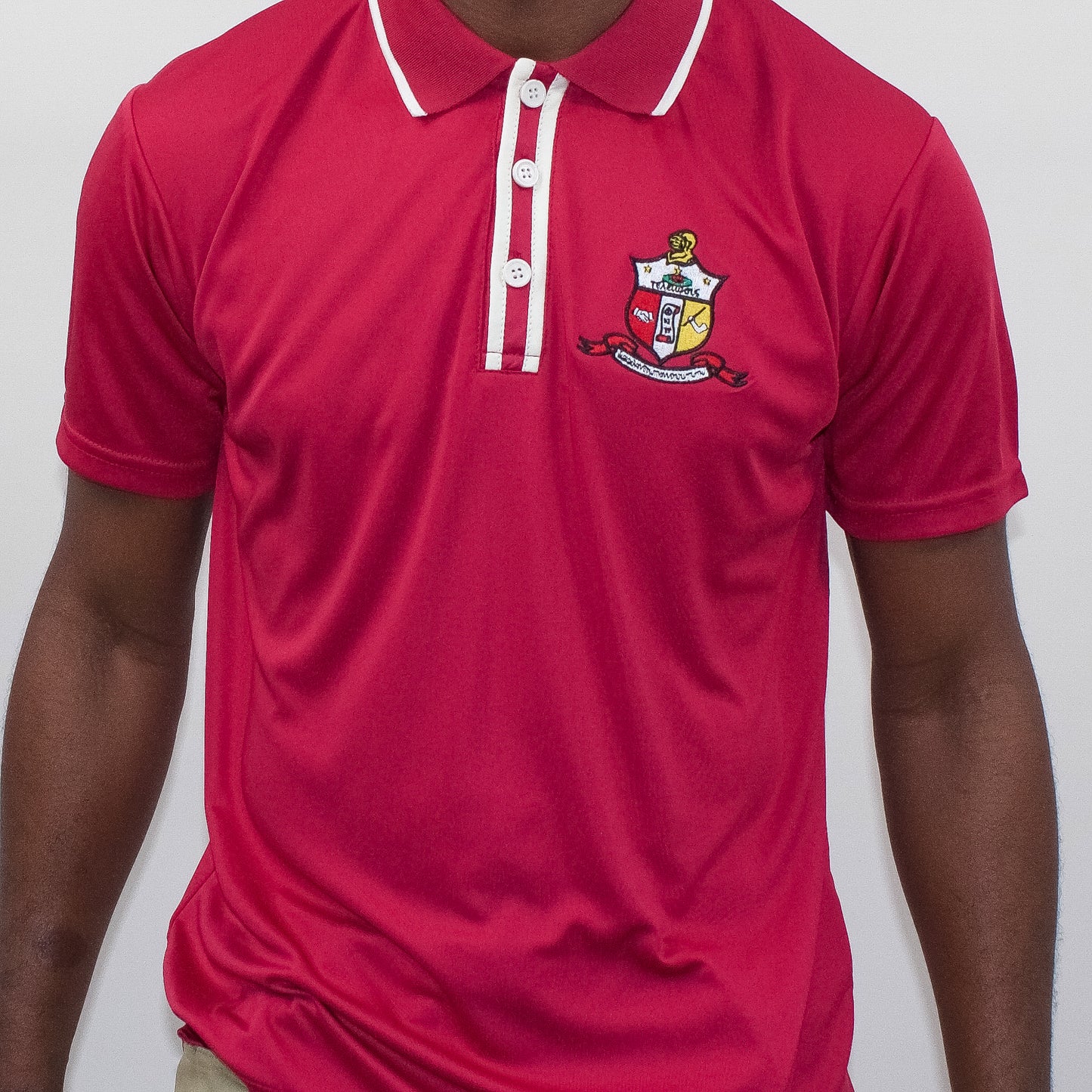 Kappa Alpha Psi Crimson Polo Shirt