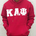 ΚΑΨ Embroidery Red Hoodie
