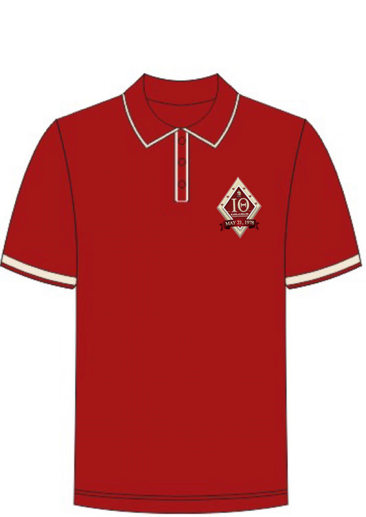 Iota Theta Special Order    Crimson Polo