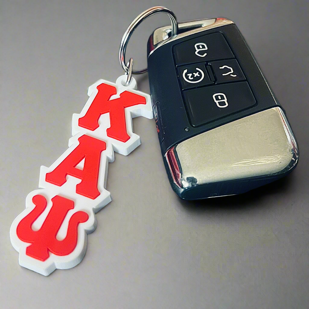 This Kappa Alpha Psi Shield Key Chain is a must-have for any fraternity enthusiast. The intricate design and attention to detail make this key chain a true work of art.