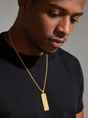 TA Gold Necklace - Timeless Elegance for Every Occasion