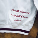 Kappa Alpha Psi White and Maroon Embroidered Jacket