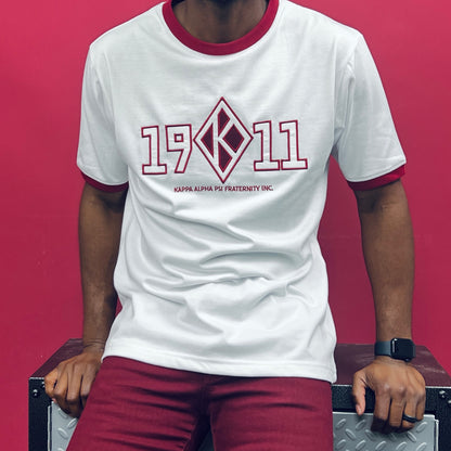 This Kappa Alpha Psi Diamond K 1911 Shirt is a must-have for any Fraternity collector. Show off your pride and represent your organization with this stunning shirt. The shirt features the iconic Diamond K emblem of Kappa Alpha Psi, which was founded in 1911.