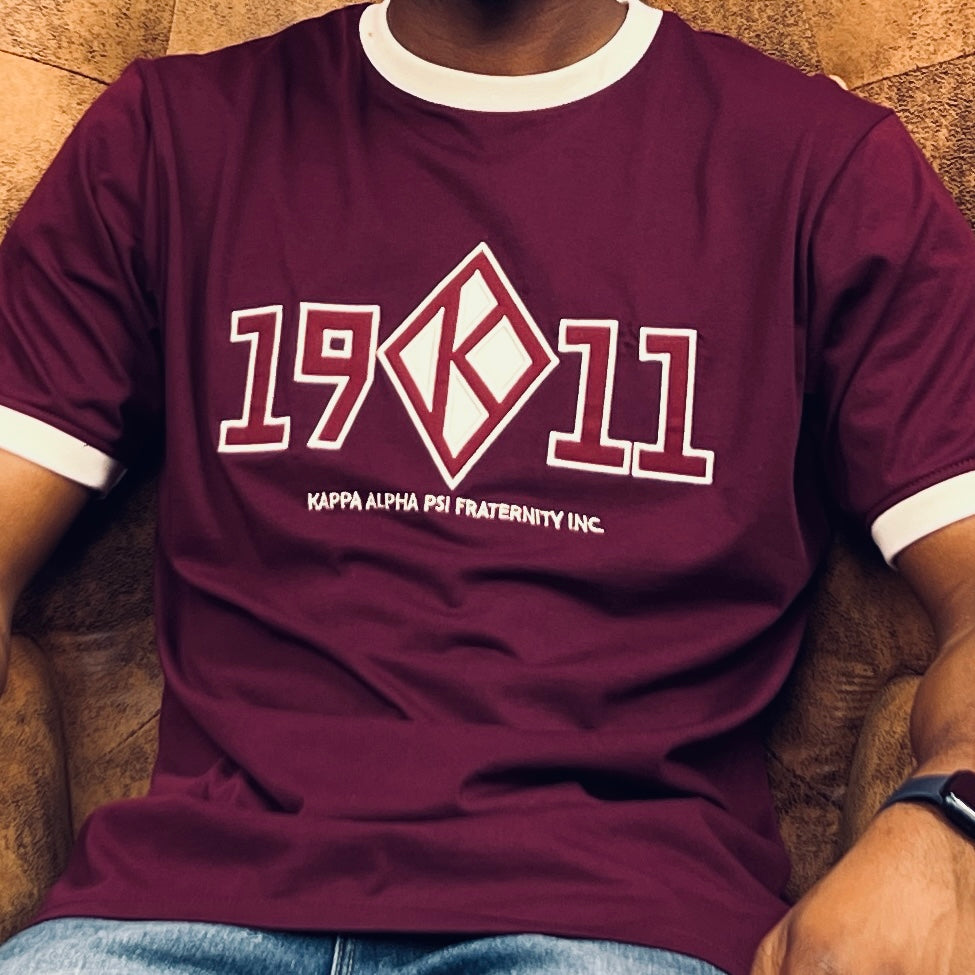 This Kappa Alpha Psi Diamond K 1911 Shirt is a must-have for any Fraternity collector. Show off your pride and represent your organization with this stunning shirt. The shirt features the iconic Diamond K emblem of Kappa Alpha Psi, which was founded in 1911.