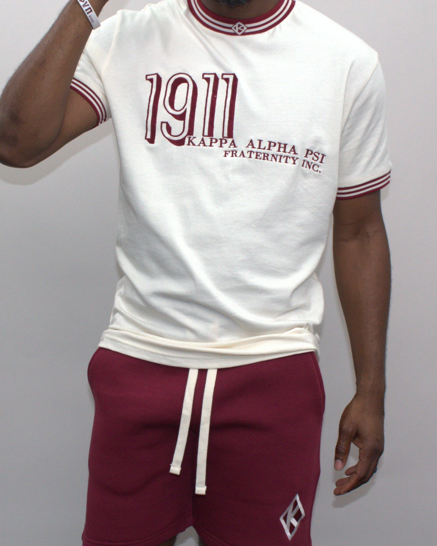 ΚΑΨ Cotton fleece Crimson Shorts