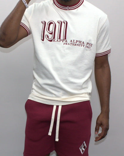 ΚΑΨ Cotton fleece Crimson Shorts