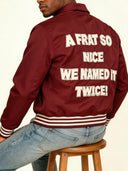 Kappa Alpha Psi Dark Crimson Wool Jacket