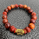 Kappa Alpha Psi Wooden Beaded Bracelet